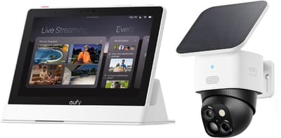 eufy E10 Smart Display-Slimme Home Hub + eufy Security S340 Solocamera - Bundelvoordeel