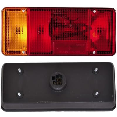 Feu Arrière Gauche Grande Douille 5 broches Renault Master Opel Movano Nissan Interstar 1998-2010 Iveco Daily 1989-1999 - 3050876E