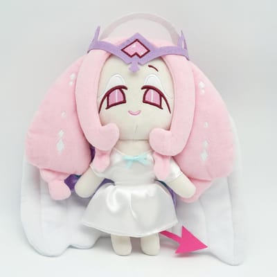 25cm Cookie Run Kingdom Pluche Speelgoed Pure Vanille Koekje Eeuwige Suiker Koekje Zachte Knuffelpop Game Merchandise Verzamelobject Cadeau white