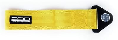 Gele Sleepband - Sleepkabel Auto - Slepen Motorsports - Hoge Draagkracht - 25 cm - Geel