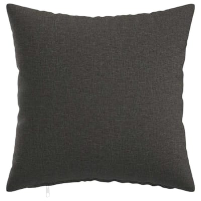 vidaXL - Kussensloop - 2 - st - HEERLEN - Donkergrijs - 30 - x - 30 - cm - Stof