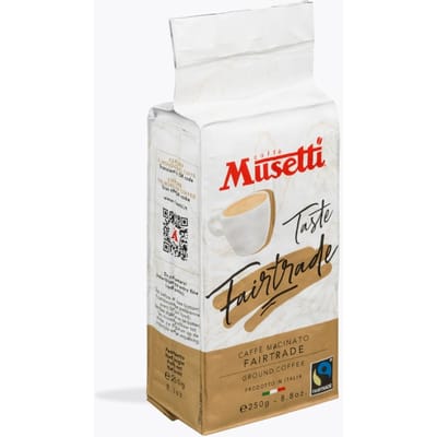 Musetti Espresso Fair Trade 250g gemalen