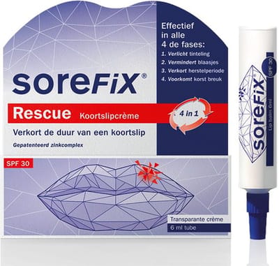 Rescue koortslip creme tube