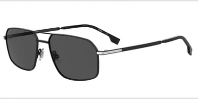 Hugo Boss BOSS 1603/S Matte black silver 58/16/145 MAN Zonnebrillen