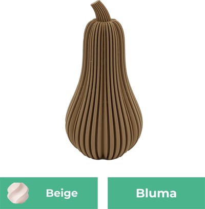 Caloura pompoen beeld – Decoratief beeld - Beige - 3d geprint beeld – Herfst woondecoratie - :positie: - 11CM