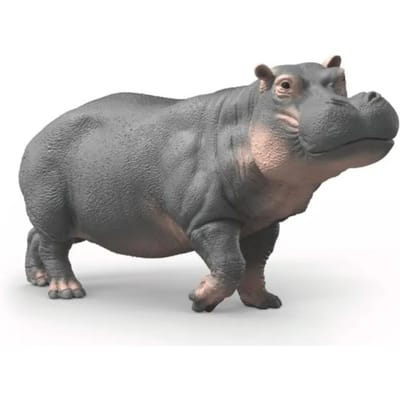 Schleich speelfiguur nijlpaard Wild Life kunststof realistisch 14938.