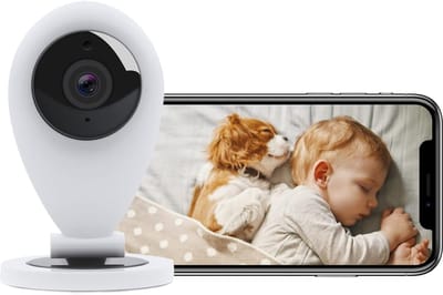 Binnen Camera - Bewakingscamera Wifi - Huis Bewaken - Twee Weg Audio - 6m Nachtzicht - Wit