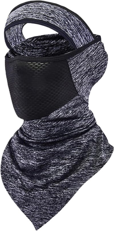 UV Gezichtsmasker - Zonnebandana - Buiten Bescherming - UPF 50 - One Size - Wit