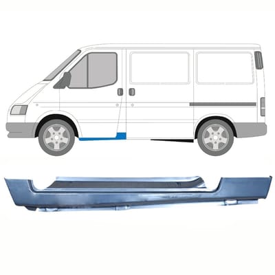 Reparatie dorpel voorste deuren voor Ford Transit 1986-2000 / Links