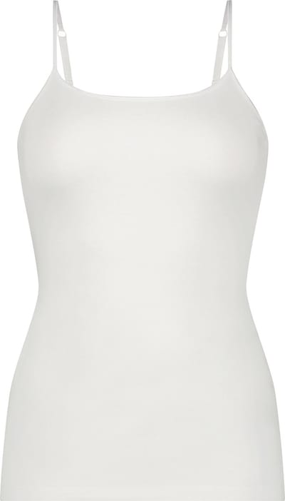 Ten Cate Basics spaghetti top wit voor Dames | Maat S