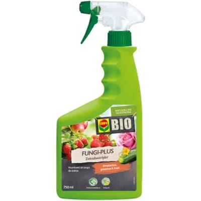 COMPO Bio Fungi-Plus Spray - biologisch - voorkomt en geneest ziekten - op sierplanten, groenten en fruit - spray 750 ml