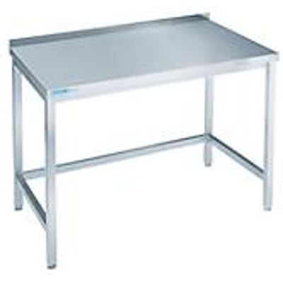 Werktafel van rvs, inrijvakken, 850 x 700 x 1000 mm
