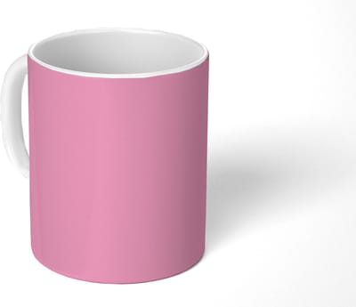 Mok - Koffiemok - Yes you can do it - Rood - Roze - Mokken - 350 ML - Beker - Koffiemokken - Theemok - Mok met Tekst