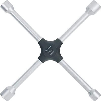 Kruissleutel voor Auto's en Voertuigen - 17 x 19 x 21 mm - Flexibel en Duurzaam