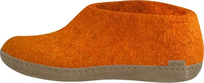 glerups Dames en Heren slippers Leren zool