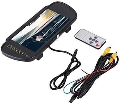 Dailygoody - Achteruitrijcamera Set - 7 Inch LCD Monitor - Parkeerhulp - Compact Formaat - Verbeterde Beeldkwaliteit - Geschikt voor Auto's