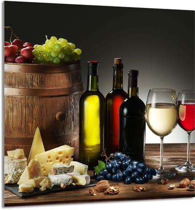 TMK ArtDeko - Snijplank - 60x65 cm - Glas - Bescherming