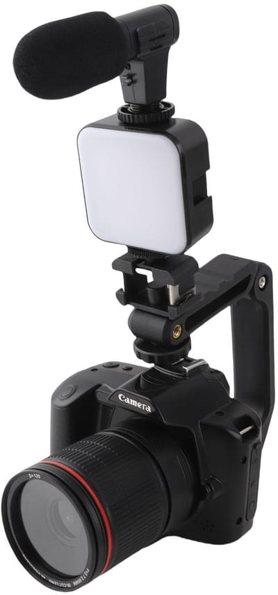 Allecto - 4K Digitale Camera - 64MP - Perfect voor Nachtzicht - 3'' LCD - 16x Zoom - Geschikt voor Volwassenen en Tieners - Groothoeklens