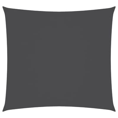 vidaXL - Zonnescherm - vierkant - 3,6x3,6 - m - oxford - stof - antracietkleurig