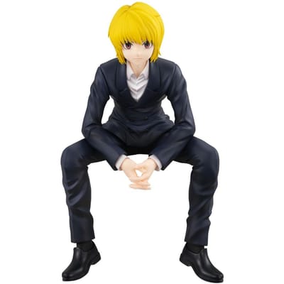 13cm Hunter×Hunter Anime Model Kurapika Actiefiguur Chrollo Illumi Hisoka Figuur Verzameling Noodle Stopper Model Speelgoed Cadeaus black
