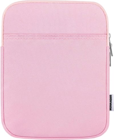 Tablethoes voor iPad Mini 7/6 8.3" en Galaxy Tab A9/A7 Lite - Roze Bloemen Design, Bescherming en Stijl