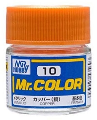 Gunze Mr. Hobby C-010 - Mr. Color 10 ml Copper - Lacquer Modelbouwverf