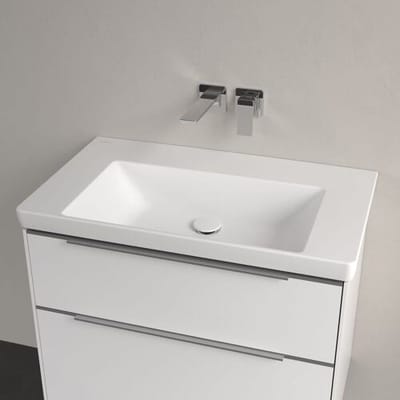 Villeroy & Boch Subway 3.0 cabinet washbasin 80 cm, without tap hole, without overflow 4A708301