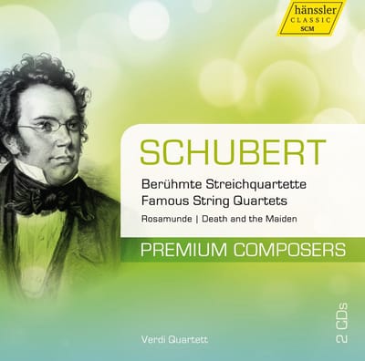 Verdi Quartett - Schubert: Famous String Quartets (2 CD)