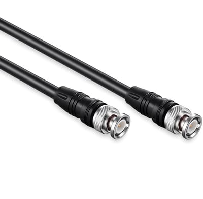 BNC Aansluitkabel - 50 Ohm - 10 meter - Zwart