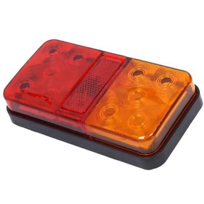 10LED Achterlichten Lampen Vrachtwagen Vrachtwagen Aanhangwagen Caravan Bus Camper 12V rood