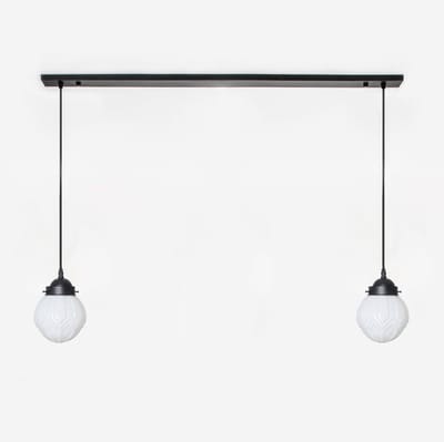 2 x Victory lampen aan plafondbalk Moonlight - Art Deco Trade