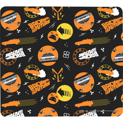 Back To The Future BTTF Icons Gaming Mouse Mat - Small