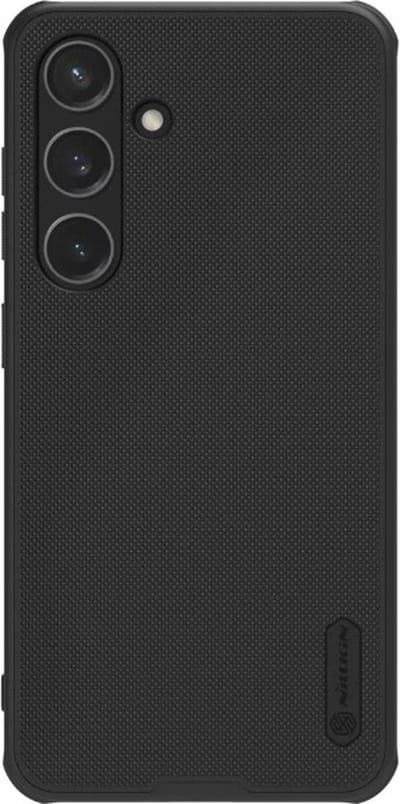 Geschikt voor Nillkin Geschikt voor Samsung Galaxy S24 Plus - Back Cover - Frosted Shield Geschikt voor Mag hoesje - Zwart