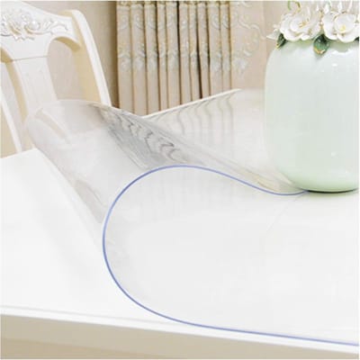 Bureauonderlegger - Vloerbeschermer Mat - Bescherming Vloer - Transparant Duurzaam PVC - 100x100 cm - Helder
