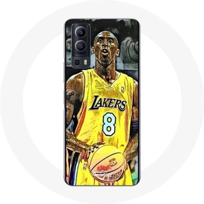 Coque Vivo Y72 Kobe Bryant Dunk lakers 8 NBA Noir