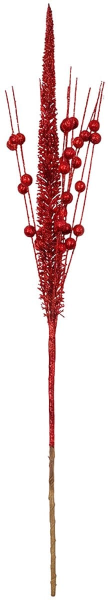 Clayre & Eef Decoratie Tak Rood Kunststof