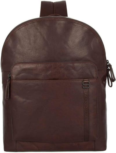 Leren Luiertas Rugzak - Baby Organizer - Baby Verzorging - Inclusief Matje Fleshouder - 12 x 30 x 39.5 cm