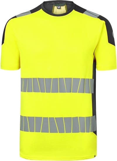 HAVEP T-Shirt High Visibility+ 10078 - Fluo Geel/Charcoal - M