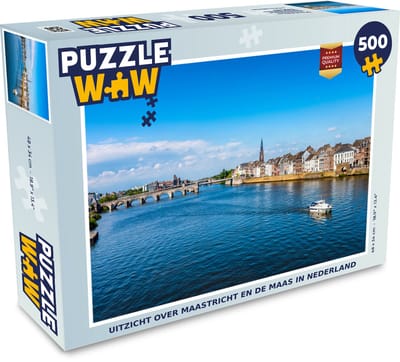 Puzzel Boot - Lucht - Maastricht - Legpuzzel - Puzzel 500 stukjes