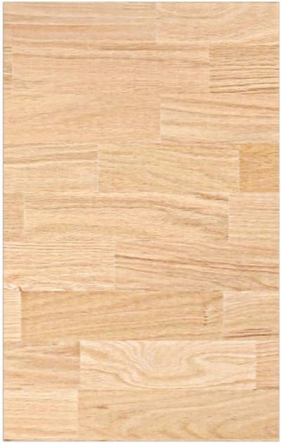 Keuken werkblad - Aanrechtblad massief - Keuken opknappen - Massief eikenhout - 40x635 cm - Houtkleur