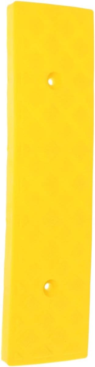 Drempelplaat - Oprit Hulp - Robot Stofzuiger - Antislip Ontwerp - 50x13x3 cm - Geel
