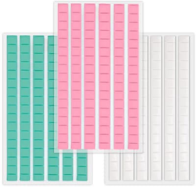 288 Stuks Kneedbare Plakputty, Herbruikbare Wandlijm voor Posters en Foto's, Veilig voor Muren en Kleurrijk