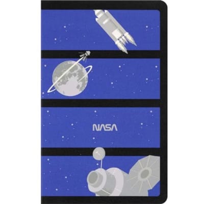 Moleskine NASA Volant Schrift Large - Softcover - Blanco - Glow in the Dark