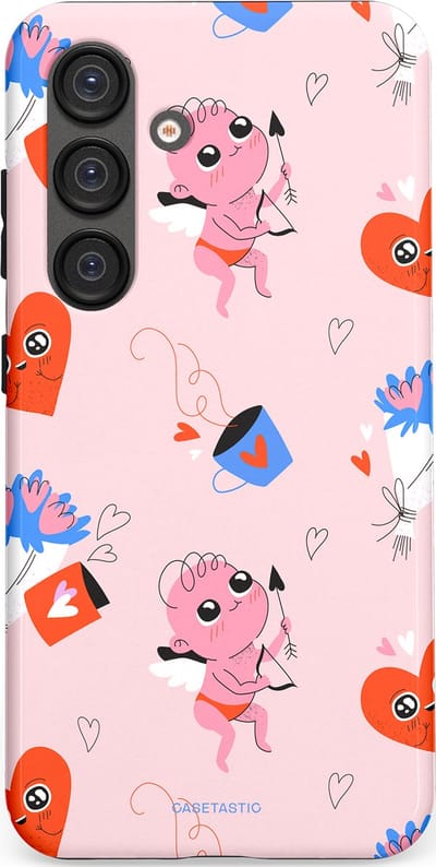 Casetastic Hoesje Geschikt voor Samsung S25 - Stijlvolle Beschermende Duo-layer Case - Cupido's Keuze