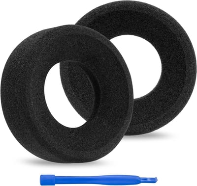 Vervangende Oorkussens voor GRADO Hoofdtelefoons SR125, SR225, SR325, SR60, SR80 en M1/M2 - Zachte Foam Oorkussens in Zwart voor Comfort en Geluidsisolatie