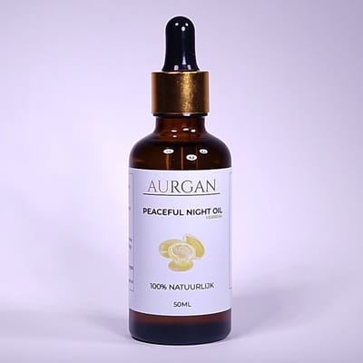 Aurgan Peaceful Night Oil - Arganolie met Verbena - 50 mL - verfrissende verzorgingsolie