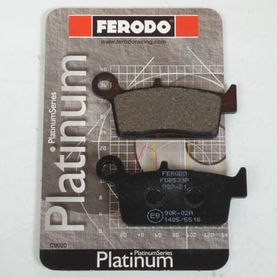 ferodo remblokje voor motorfiets gas 125 ec 2003 tot 2007 ar nieuw