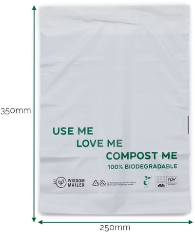 100% Biodegradable Mailer (250x350mm)