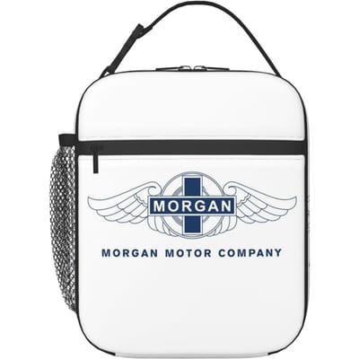 Sac à lunch isotherme Morgan Motor Car Company pour femmes enfants Boîtes alimentaires portables Boîte à lunch thermique Sac fourre-tout One Size