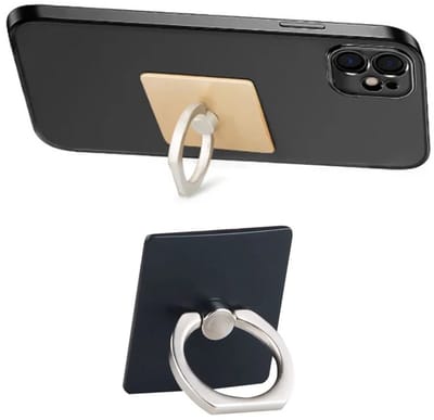 Actie4you® - Mobile Phone Ring Stand – Telefoon Ringhouder – Universeel - Zwart